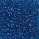 Miyuki druppel kralen 3,4mm Transparent capri blue DP-149